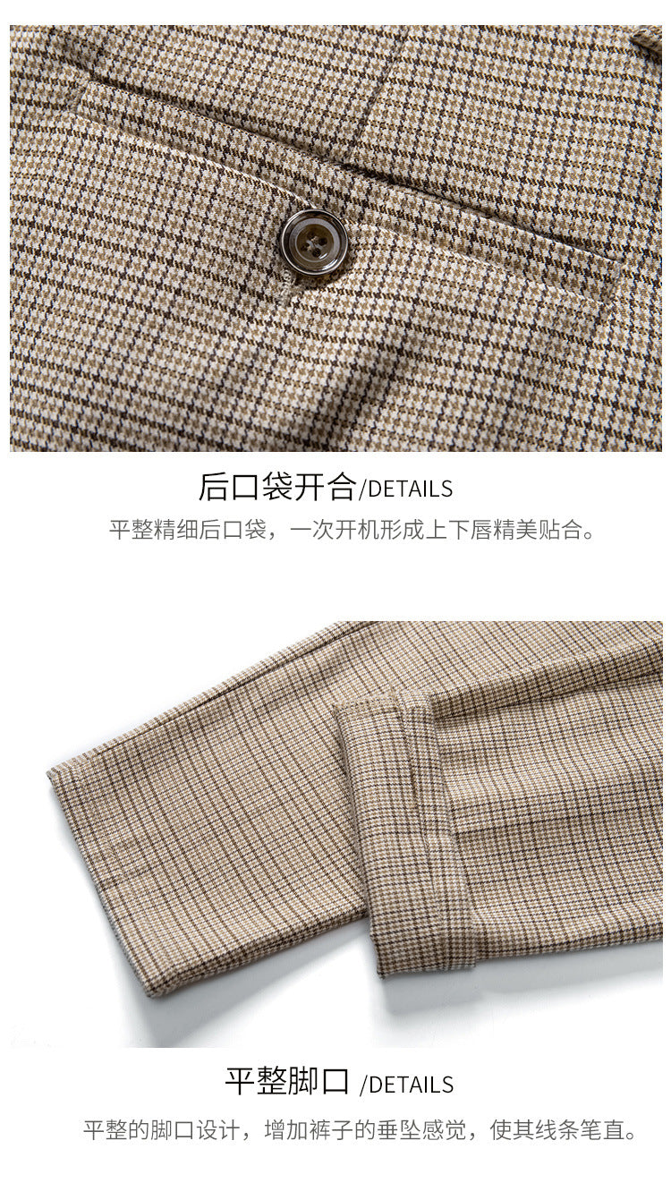 Mens Clothes Trousers Good Quality New Arrivals Office Slim Trousers