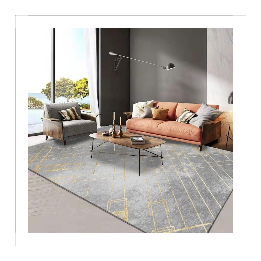 Minimalist Living Room Designer Rugs High End Printed Carpet 3d Rugs