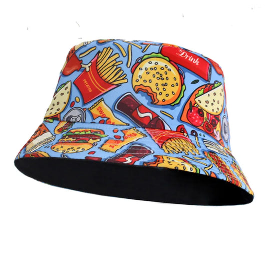 Summer Fisherman Women's Bucket Hat Men Reversible Hats