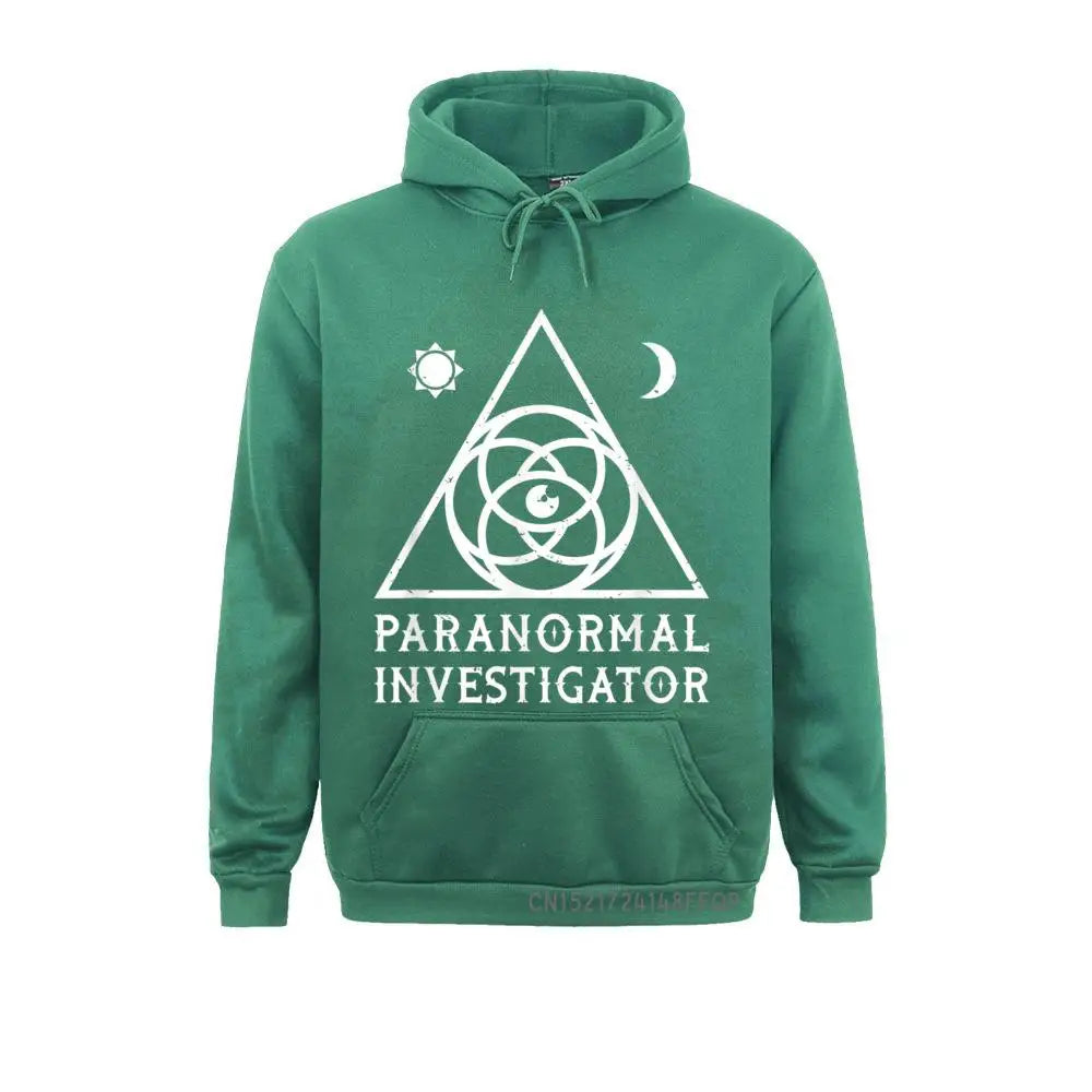 Funny Paranormal Investigator Ghost Hunter Hoodie Pullover Funny Long Sleeve