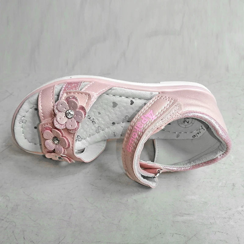 Fashion 1pair Flower Orthopedic Sandals Children Shoes