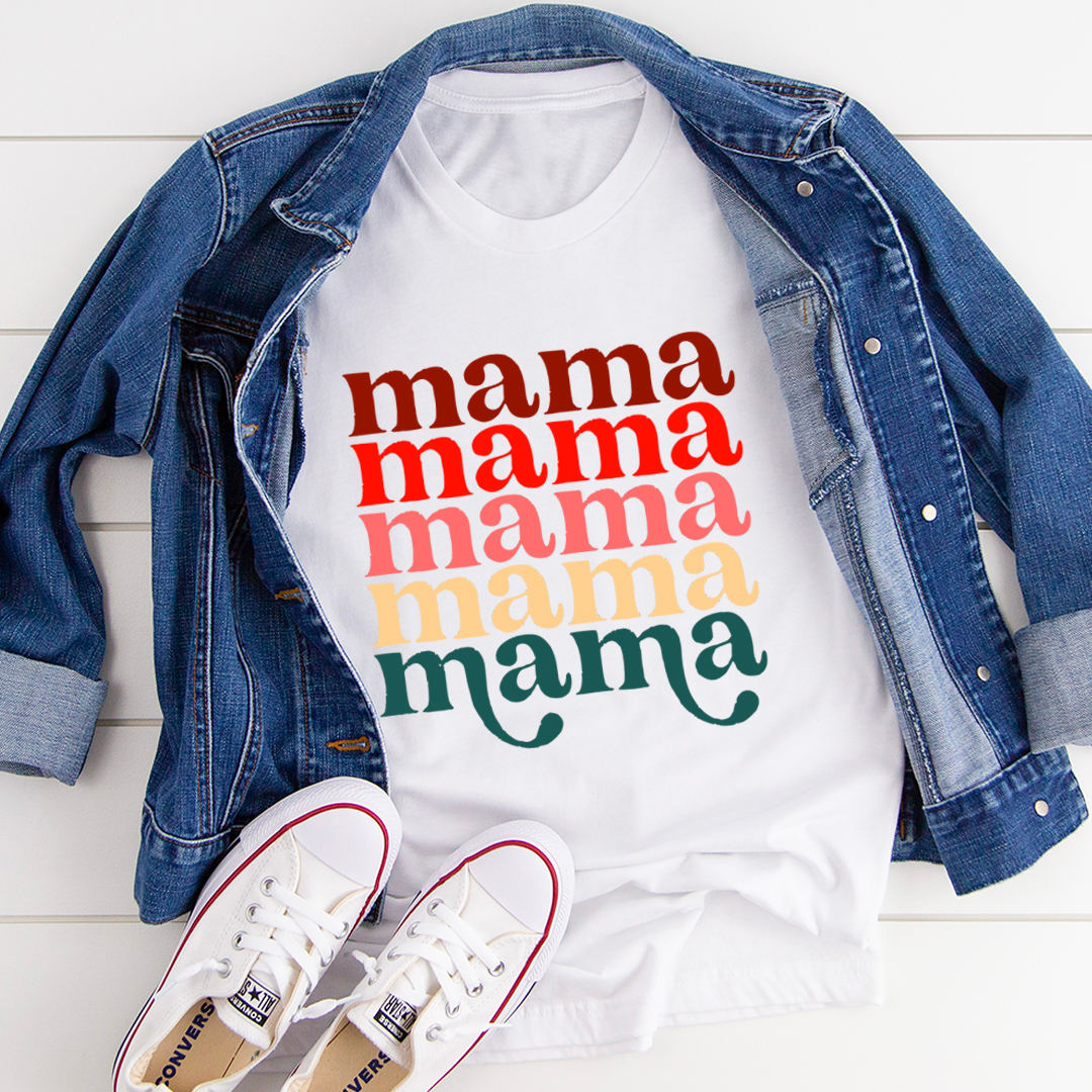 Mama Vintage Colors T-Shirt