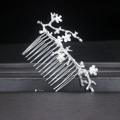 Metal Leaf Hair Clips Women's Hair Accessories Fashion Bridal Wedding Hair