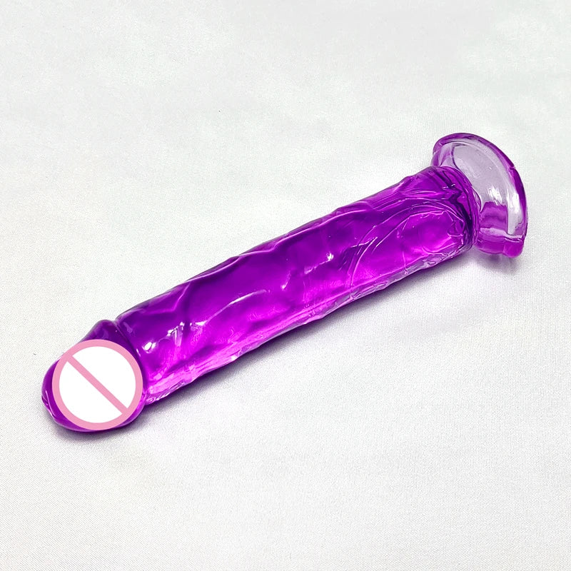 Realistic Dildo With Suction Cup Huge Jelly Dildos Sex Toys for Woman Men