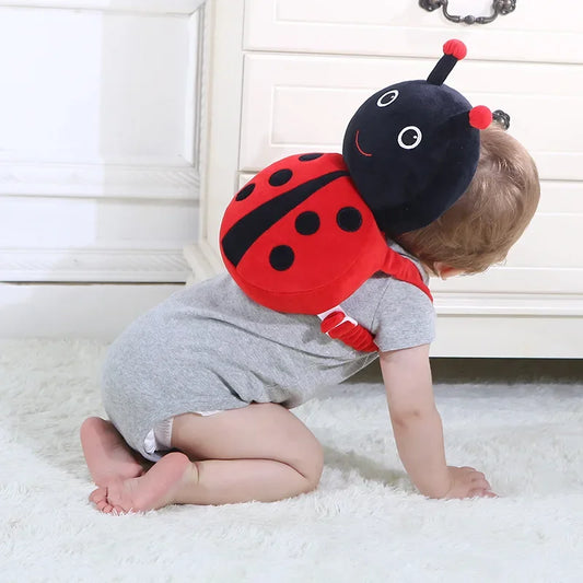 Baby Infant Toddler Newborn Head Back Protector Safety Pad Harness Headgear