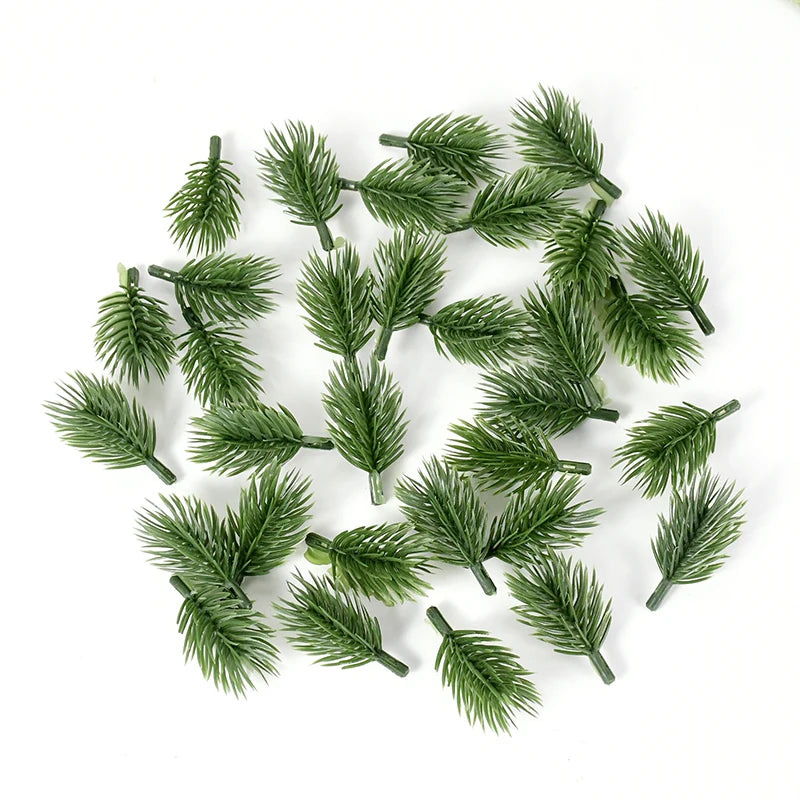 18cm Artificial Pine Branch Ornament Christmas Decoration Christmas Gift