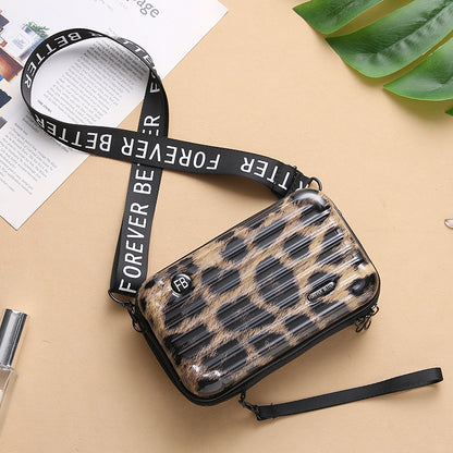 Newest Portable Mini Travel Crossbody Bag PVC Waterproof Cosmetic Bag Wide