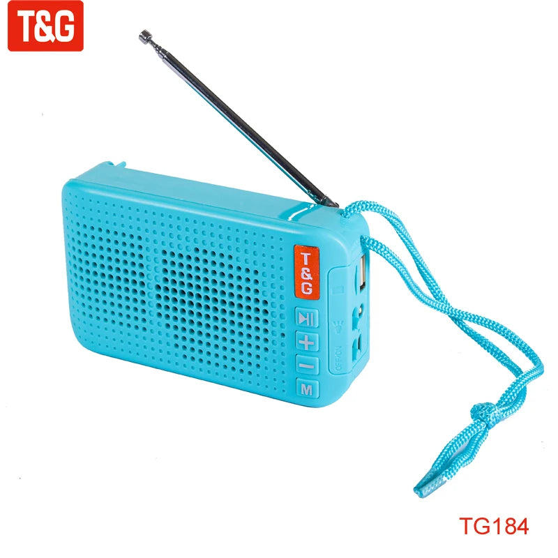 T&G TG184 Solar Bluetooth Speaker Portable Loudspeaker Wireless Outdoor