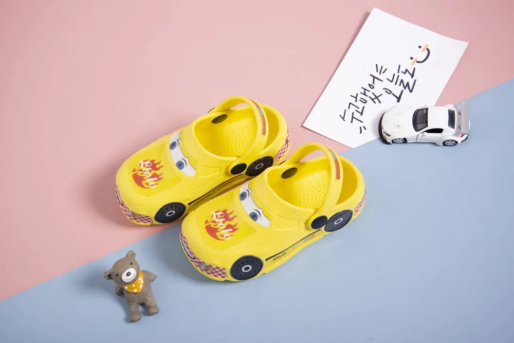 2023 New Kids Mules Children Baby Boys Girls Toddlers Car Sandals