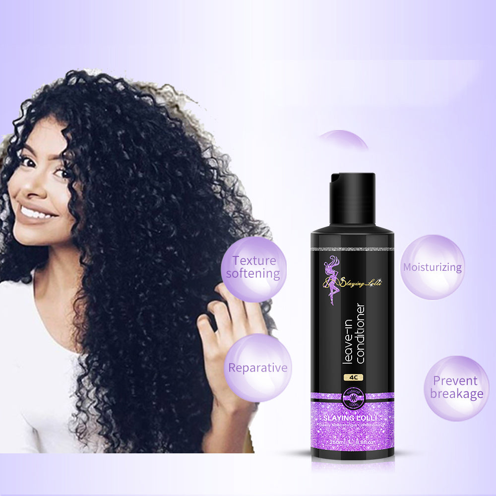 Private Label Black Women 4C Hair Moisturising Leave in Conditioner Natural Hair