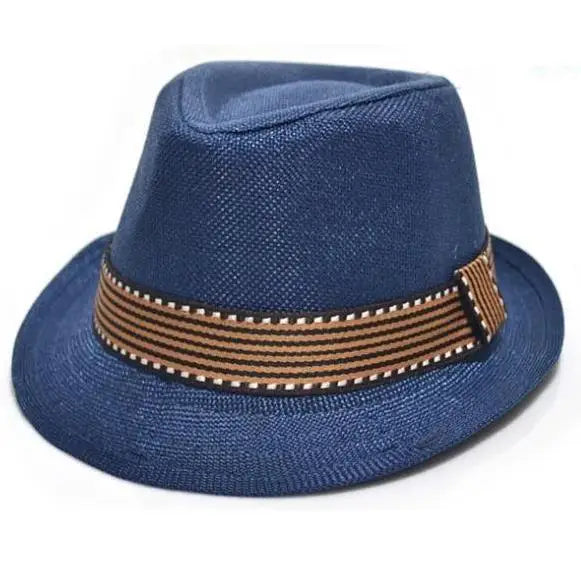 2022 Retail Solid Fashion Boys Fedora Top Hats for Kids Fedoras Baby Cap Dicer