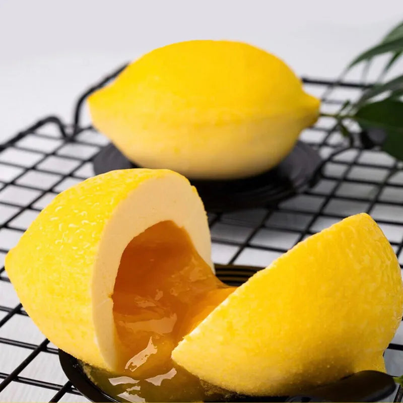 French Dessert Cake Decorating Tools 3D Lemon Shape