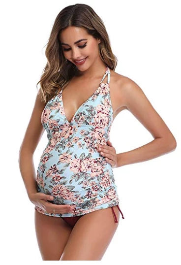 Pregnant Women Bikini Swimsuit Maternity Sexy Swimwear Sets Plus Size Maternity