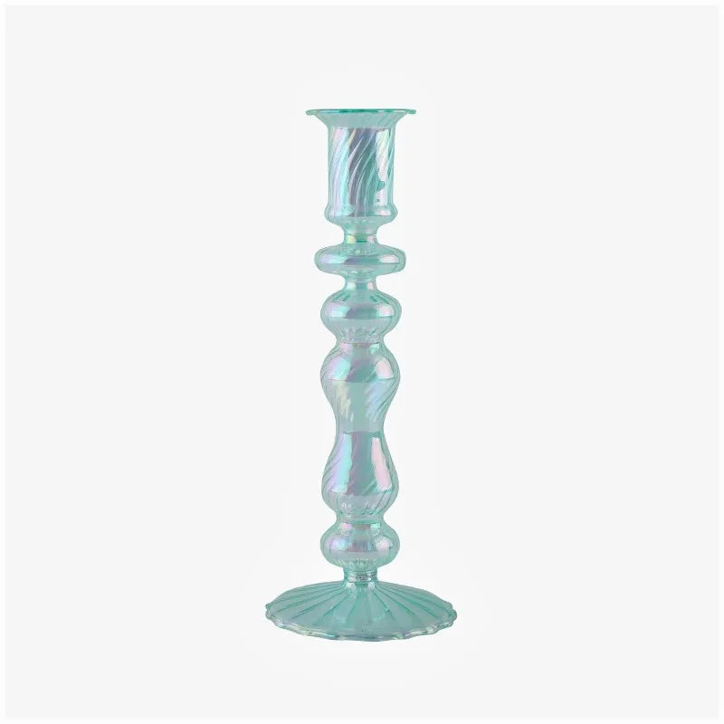 Floriddle Taper Candle Holders Glass Candlesticks for Home Decor Candle Holder