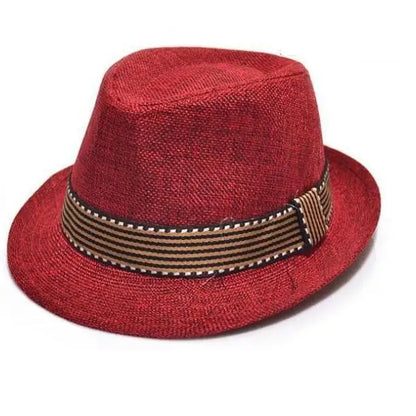 2022 Retail Solid Fashion Boys Fedora Top Hats for Kids Fedoras Baby Cap Dicer