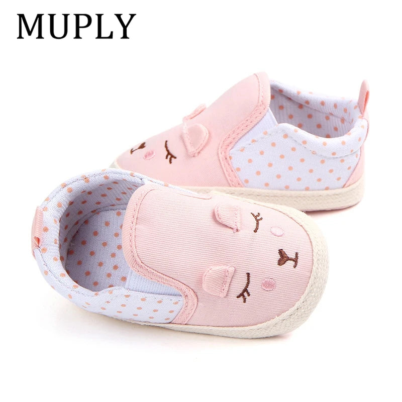 Baby Girls Shoes Animal Pattern Baby Shoes for Newborn