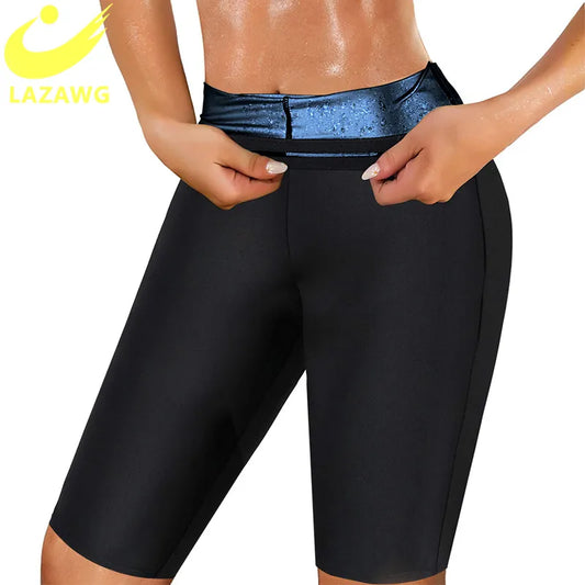 LAZAWG Gym Leggings Sauna Shapers Pants Hot Sweat Slimming short