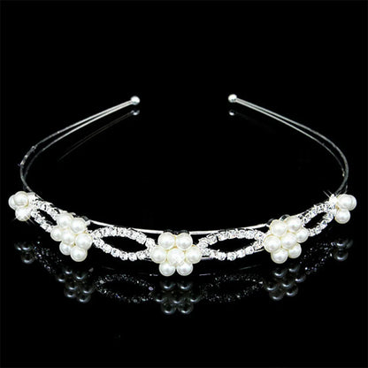 AINAMEISI Princess Crystal Tiaras and Crowns Headband Kid Girls Love Bridal