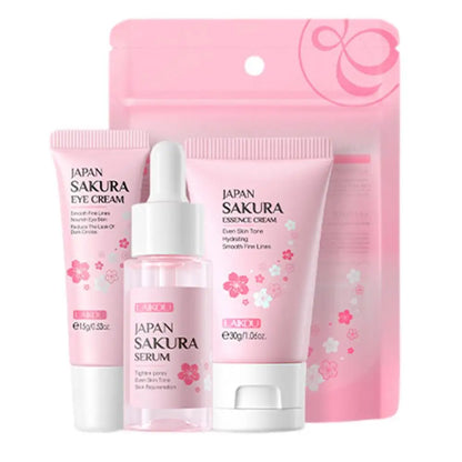 Skincare Gift Set Women's Skin Care Kit for Moisturizing Cherry Blossom Extract