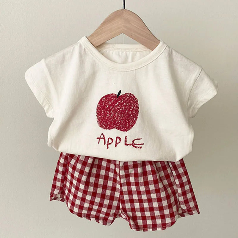 Baby Boy Girl Children's Suit Summer Children Kids Boys Girls Fruits Shorts