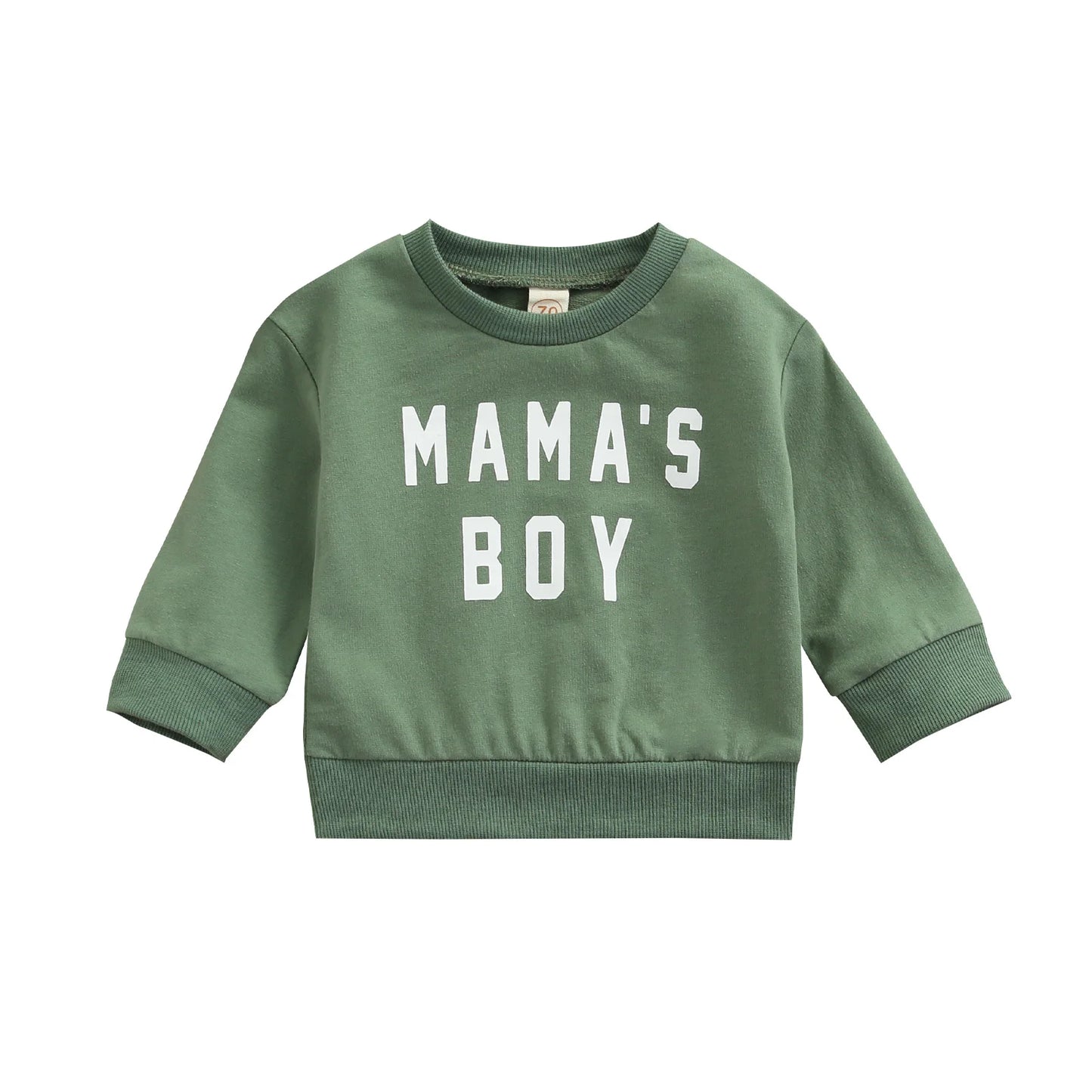 Ma&Baby 3m-3Years Newborn Infant Baby Boys Sweatshirt Long Sleeve Letter Tops