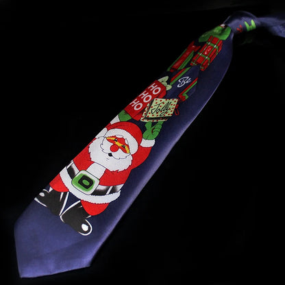 Novelty Design Christmas Ties Red Good Quality Printed Necktie Halloween