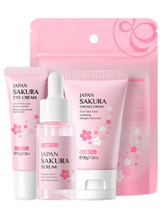 Skincare Gift Set Women's Skin Care Kit for Moisturizing Cherry Blossom Extract