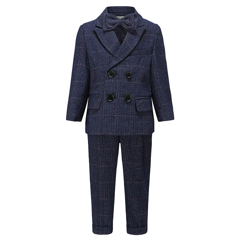 2024 New Coat Boys Suits for Weddings Kids Prom Party Clothes for Little Boy