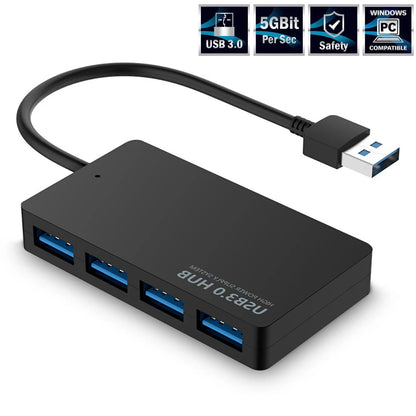 1pc High Speed USB 2.0/3.0 HUB Multi USB Splitter 4 Ports Expander Multiple USB