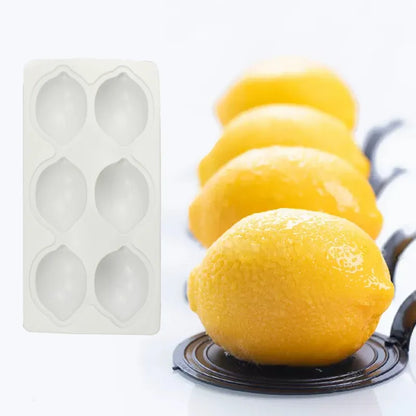 French Dessert Cake Decorating Tools 3D Lemon Shape