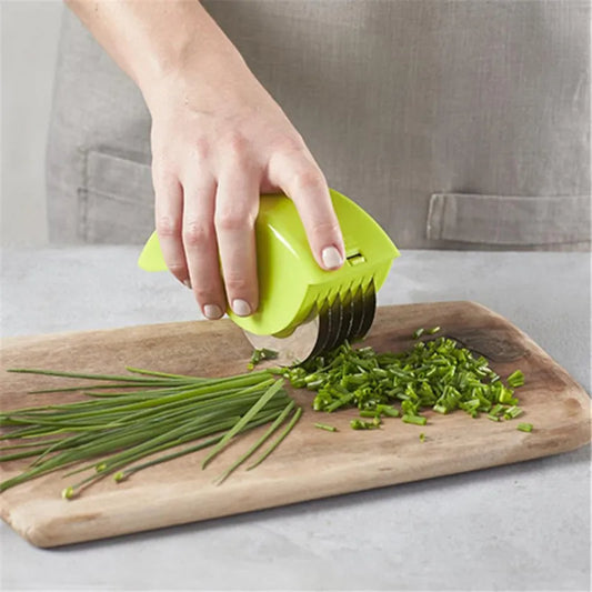 Cutter Slicers Kitchen Vegetable Chop Herb Rolling Roll Rollers Mincer