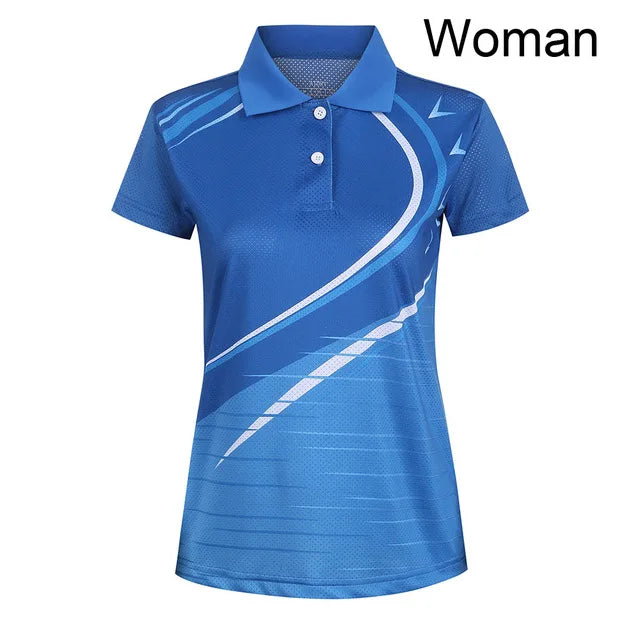 Badminton Shirt Men/Women , Table Tennis Shirts , Sports Training Badminton