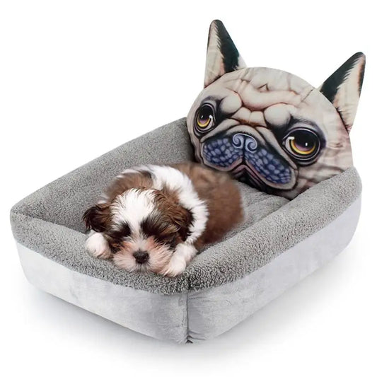 3D Cartoon Cute Animal Cat Dog Pet Beds Mats Teddy Pet Dog