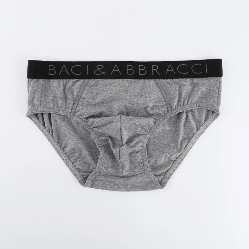 New High Quality Baci & Abbracci Men's Underwear Stretch Cotton Brief Slip