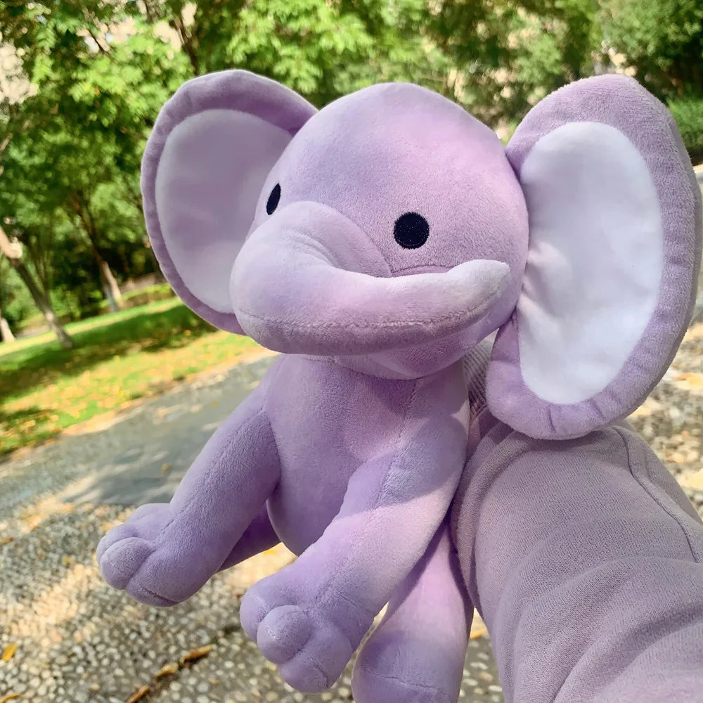 Elephant Plush Toys Kawaii Toy Stuffed Animal Doll for Boys White Elephant Toys