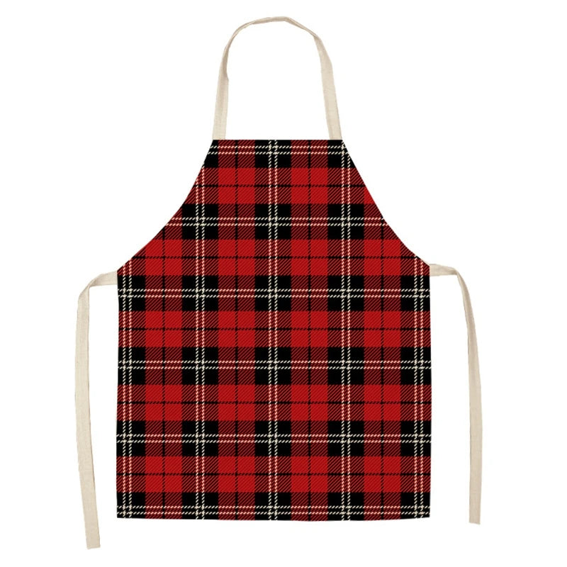 Linen Merry Christmas Apron Christmas Decorations for Home