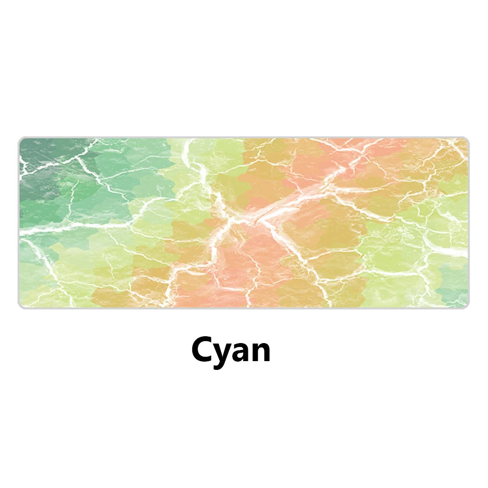 Soft Mouse Pad Large Marble Grain Desk Mat Office Computer Keyboard Laptop