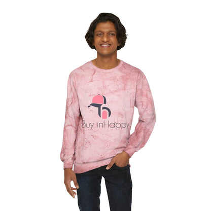 Unisex Color Blast Crewneck Sweatshirt