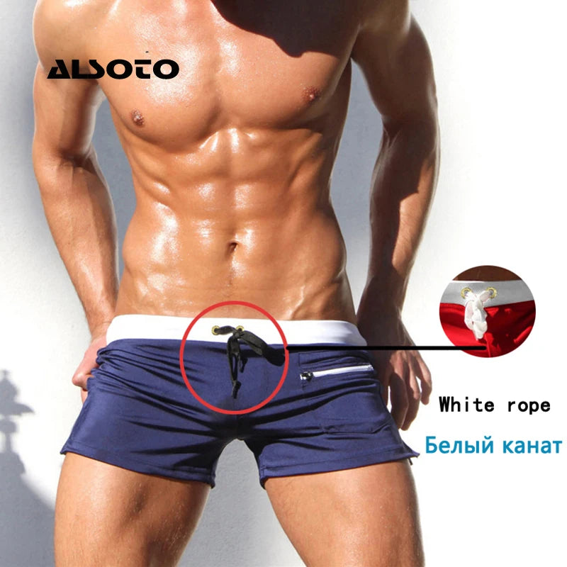 ALSOTO Shorts Men Short Fashion Brand Boardshorts Breathable Casual Mens Shorts