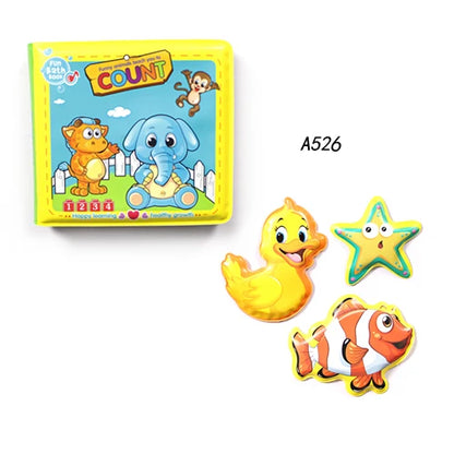 Bath Books Baby Education Cogintive Floating Toys Bathroom Bathing Toy EVA Book