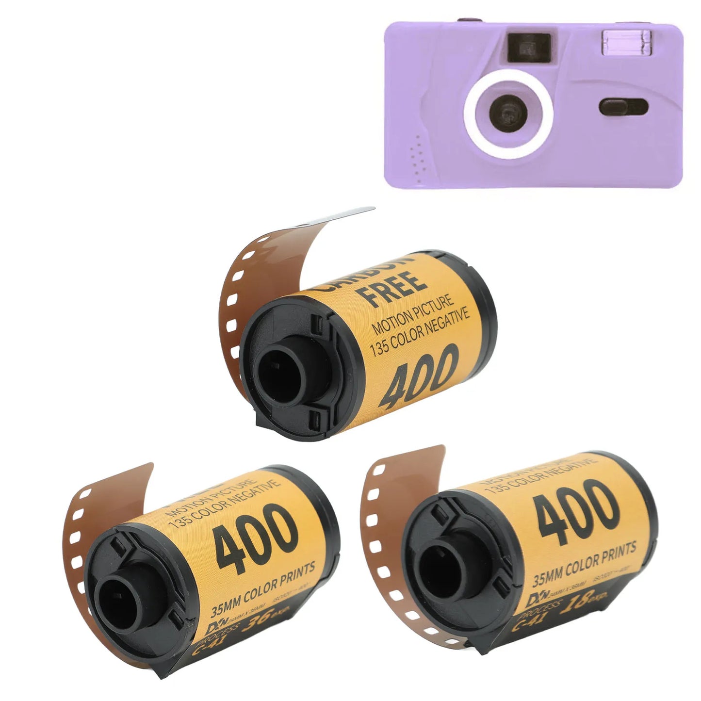 35mm Camera Color Film ISO 320-400 35mm Fine Grain Wide Exposure Latitude HD