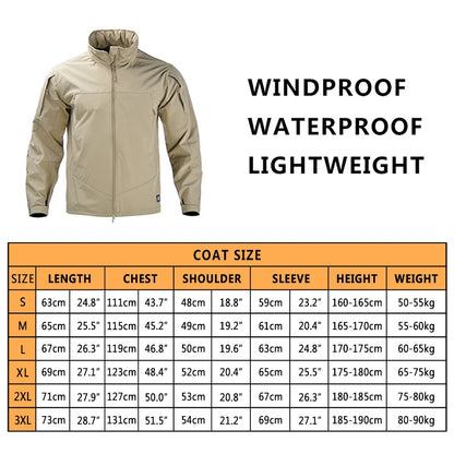 HAN WILD Lightweight Jacket Combat Military Jacket Tactical Jackets