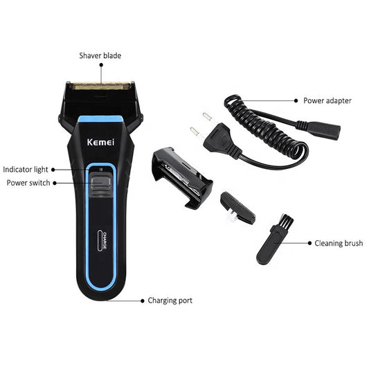 Kemei-2016 Professional Electric Shaving Machine Men's Beard Shaver