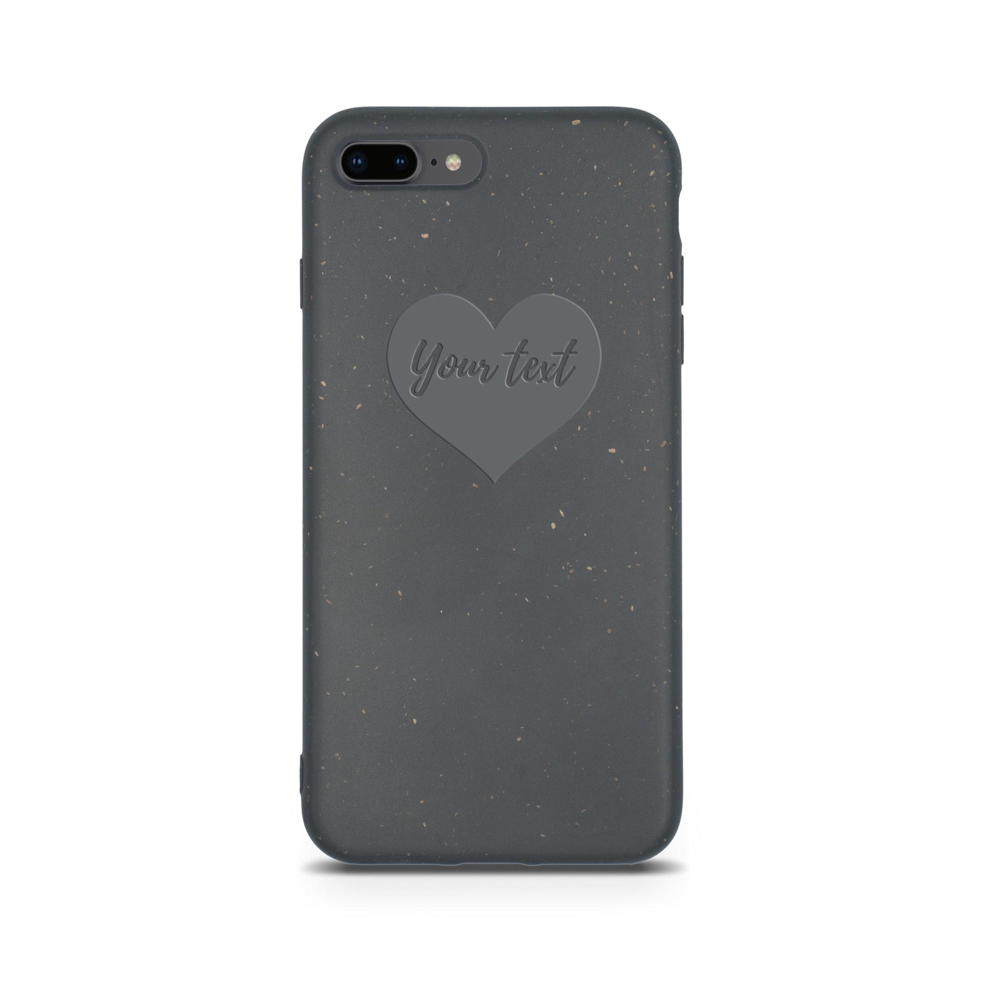 Biodegradable Personalized Phone Case - Black