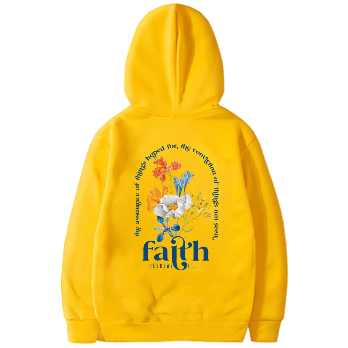 Aesthetic Christian Hoodies Bible Verse Religious Pullover Faith