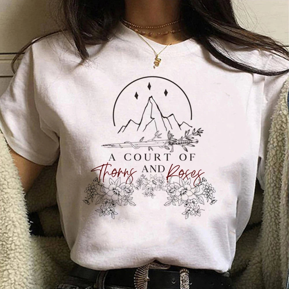 Acotar T-Shirts Women Summer T Shirt Female 2000s Clothes