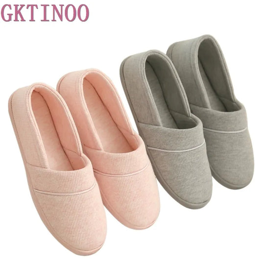 New 2024 Winter-Autumn at Home Thermal Cotton-Padded Slippers