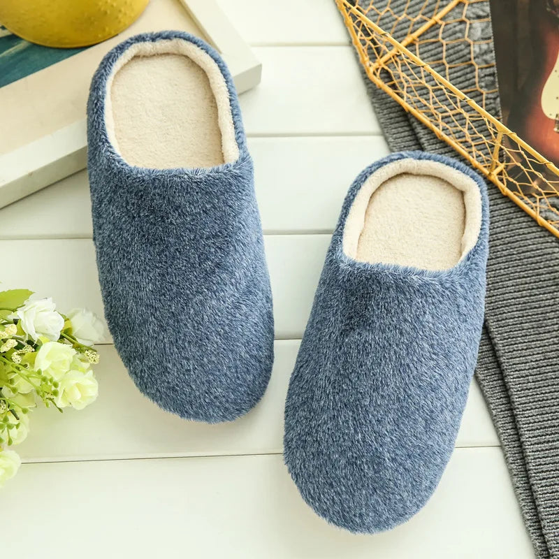 Slippers Women Indoor House Plush Soft Cute Cotton Slippers Shoes