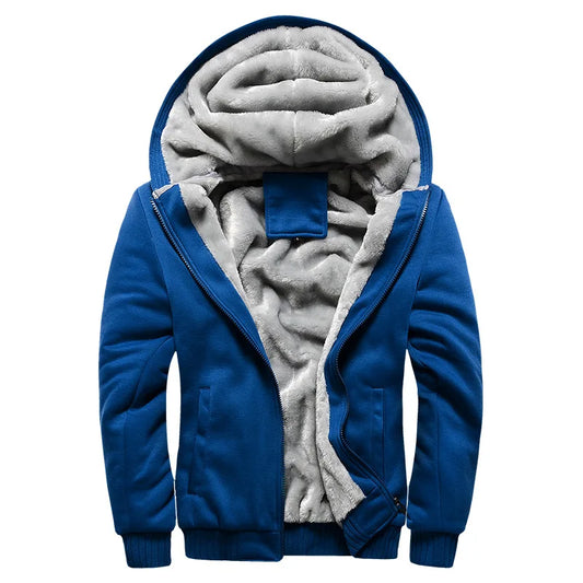 FGKKS Fashion Brand Sweatshirts Mens New Winter Thicken Hoodie Men Hoodies