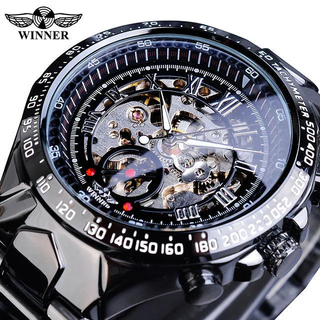 Winner New Top New Men Mechanical Wristwatches Luxury Automatic Mens Watch